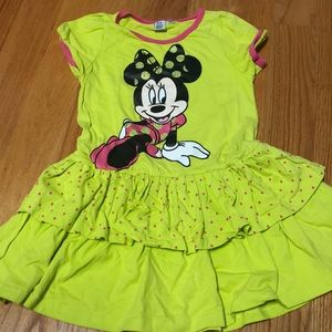 Girls Minnie Mouse summet cotton Dress